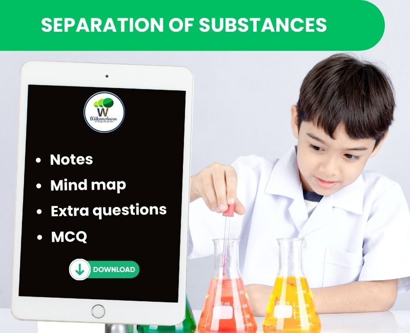 case study based questions on separation of substances class 6