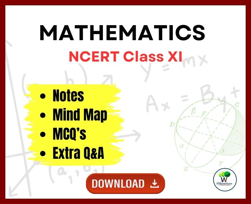Conic Sections Class 11th: Notes, Mind Map and Extra Q&A