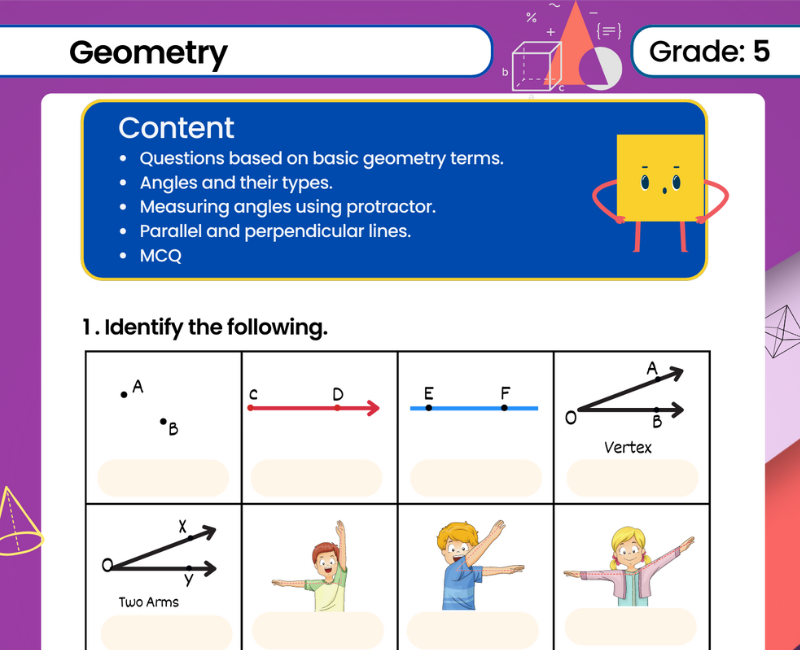 7-pages-of-geometry-worksheets-for-5th-graders-with-answer-key