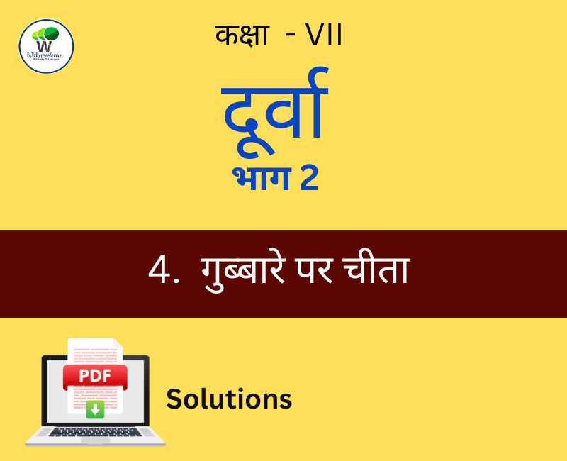 gubbare-par-cheetah-ncert-solutions-for-class-7-hindi-chapter-4