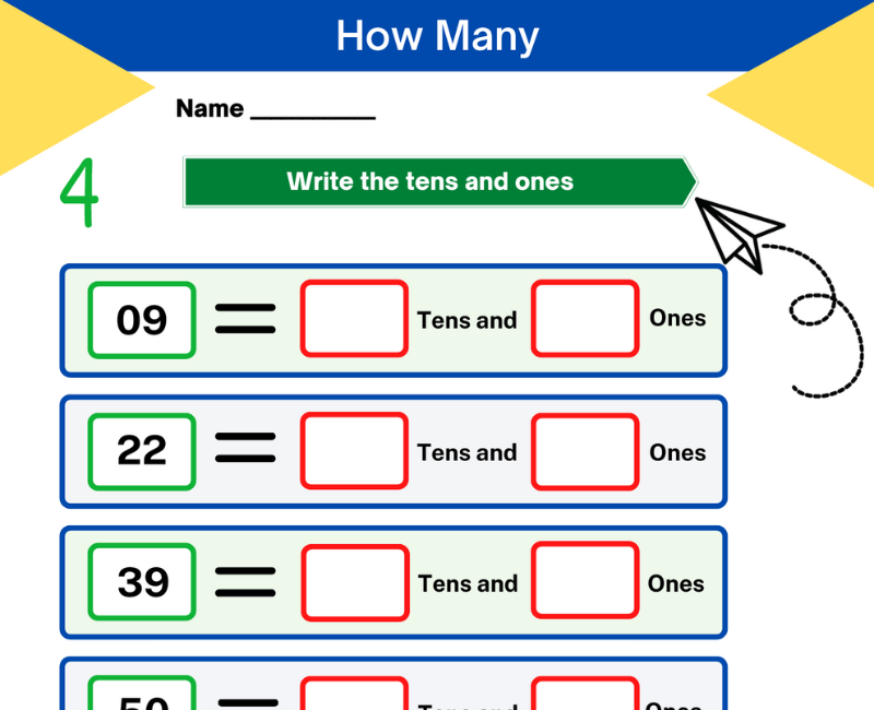 CBSE Class 1 Maths Worksheets For Chapter 13 How Many