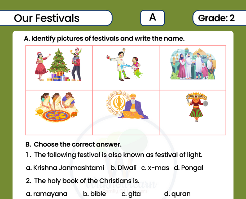 primary homework help hindu festivals