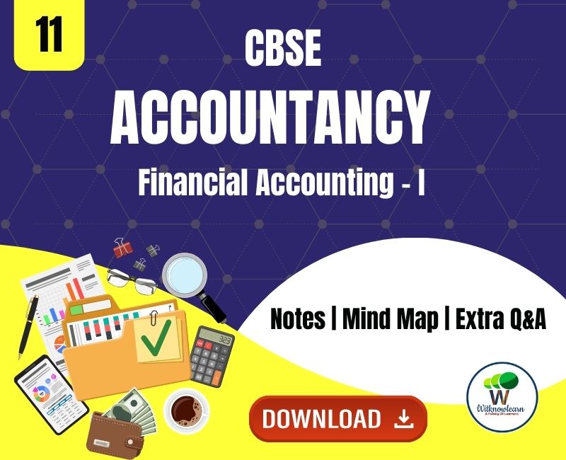 Theory Base of Accounting Class 11 Notes and Mind map