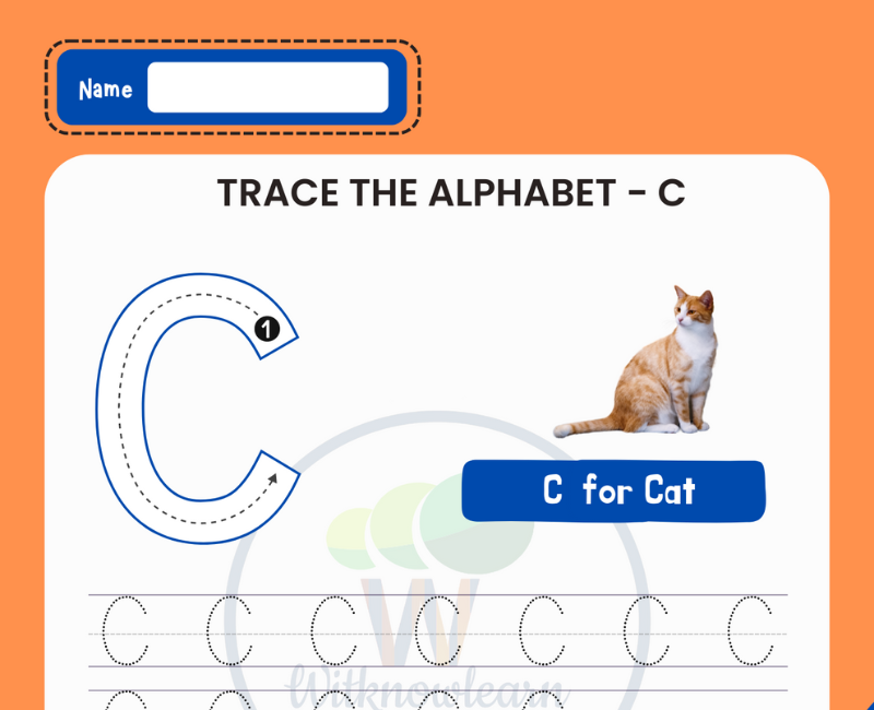 Tracing Alphabet Worksheet Pdf Visual Perception