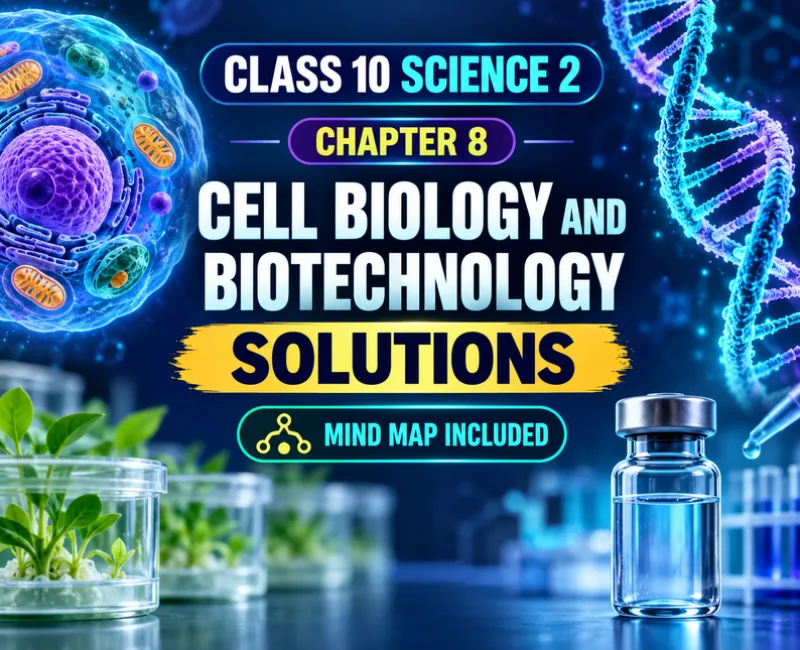Maharashtra Board, Class 10 Science 2, Cell Biology and Biotechnology, Stem Cells, Mind Map