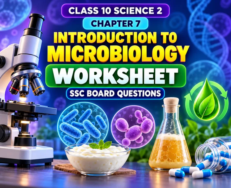 Class 10 Introduction to Microbiology worksheet