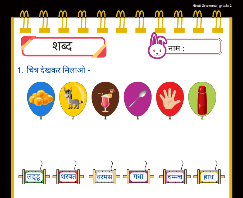 Hindi Grammar Chitra Dekhkar Naam Likho Worksheet Class 2 Hindi Grammar Chitra Dekhkar Naam Likho Worksheet Class 2